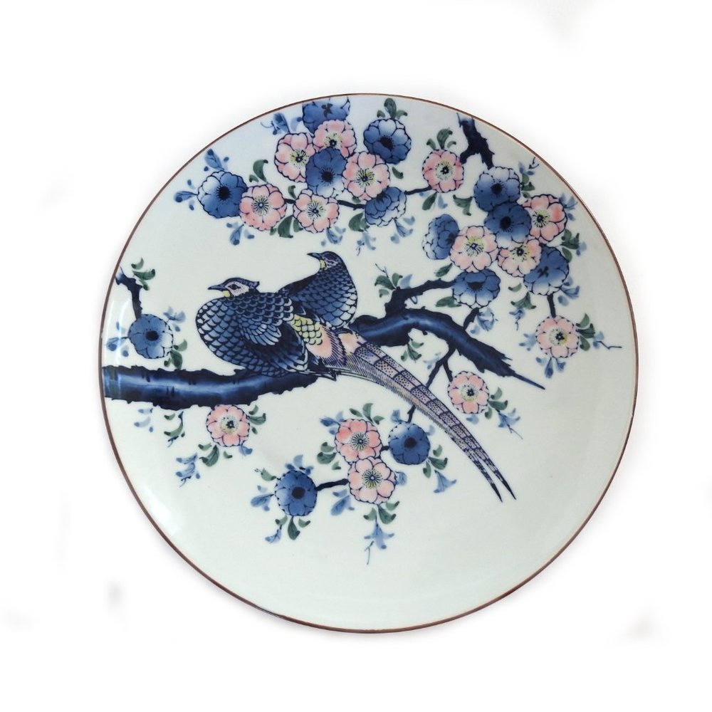 Toyo Japan Hand Painted Ceramic Serving Platter
